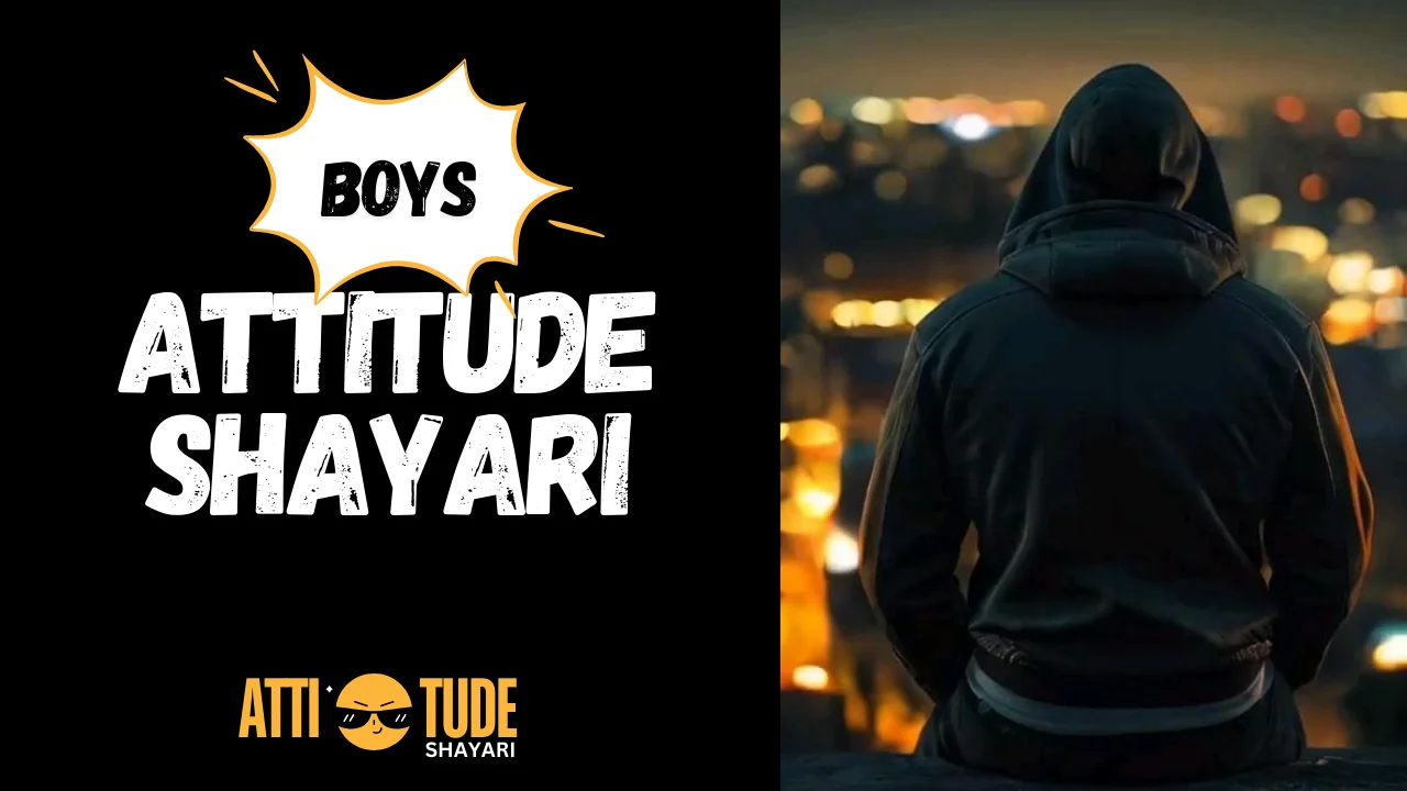 boys attitude shayari in hindi