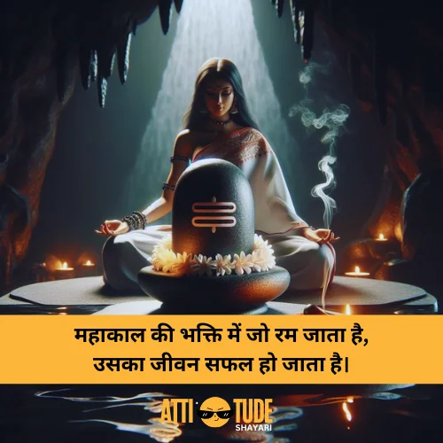 mahakal attitude shayari